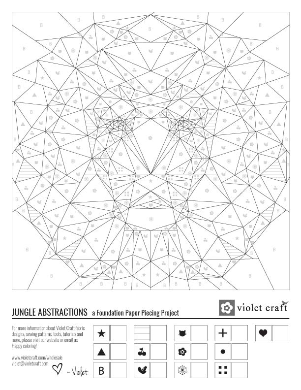 Coloring pages â violet craft