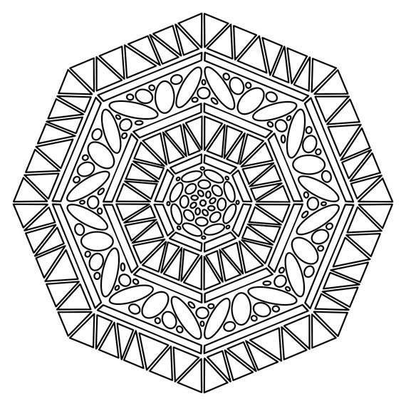Downloadable and printable coloring page or template for