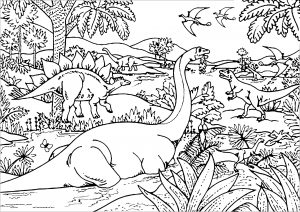 Um dos dinossauros mais impressionantes o triceratops
