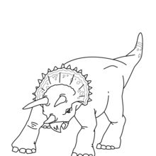 Dinosaur coloring pages