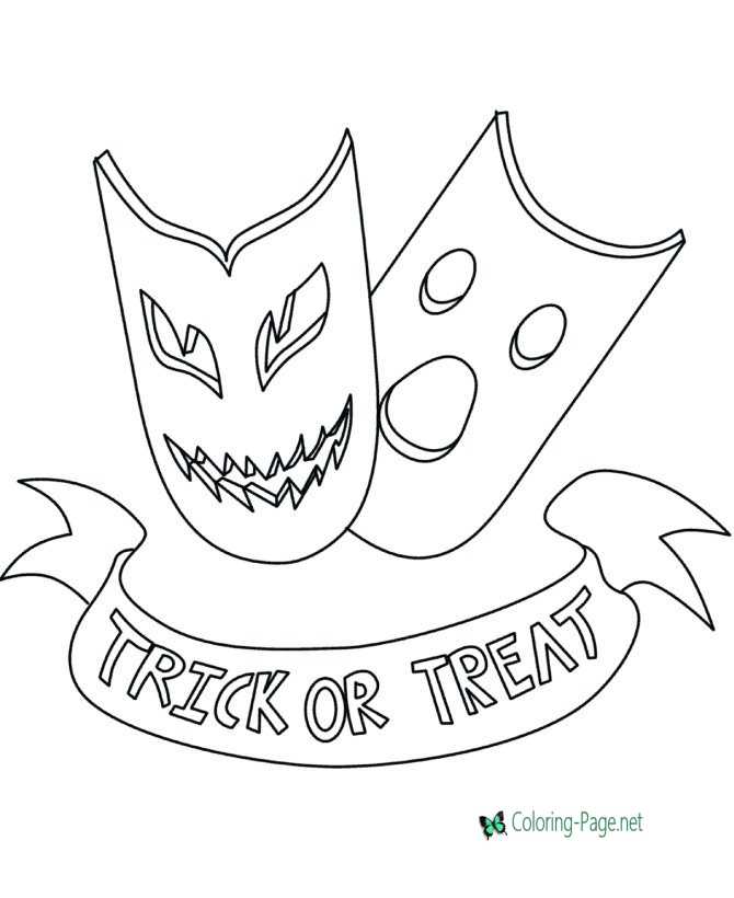 Halloween coloring pages