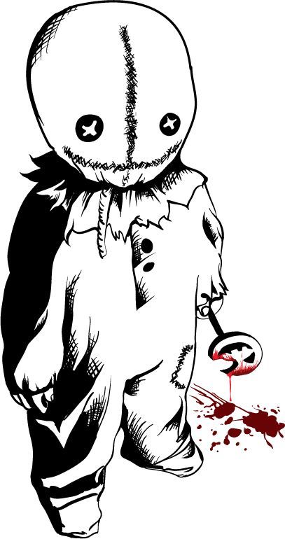 Trick r treat sam sam trick r treat horror art trick r treat