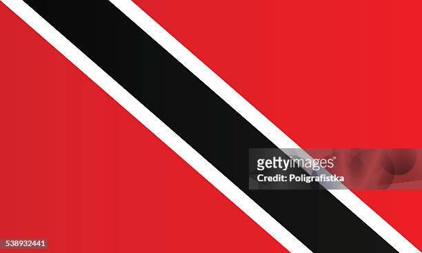 Trinidad and tobago flag stock photos high