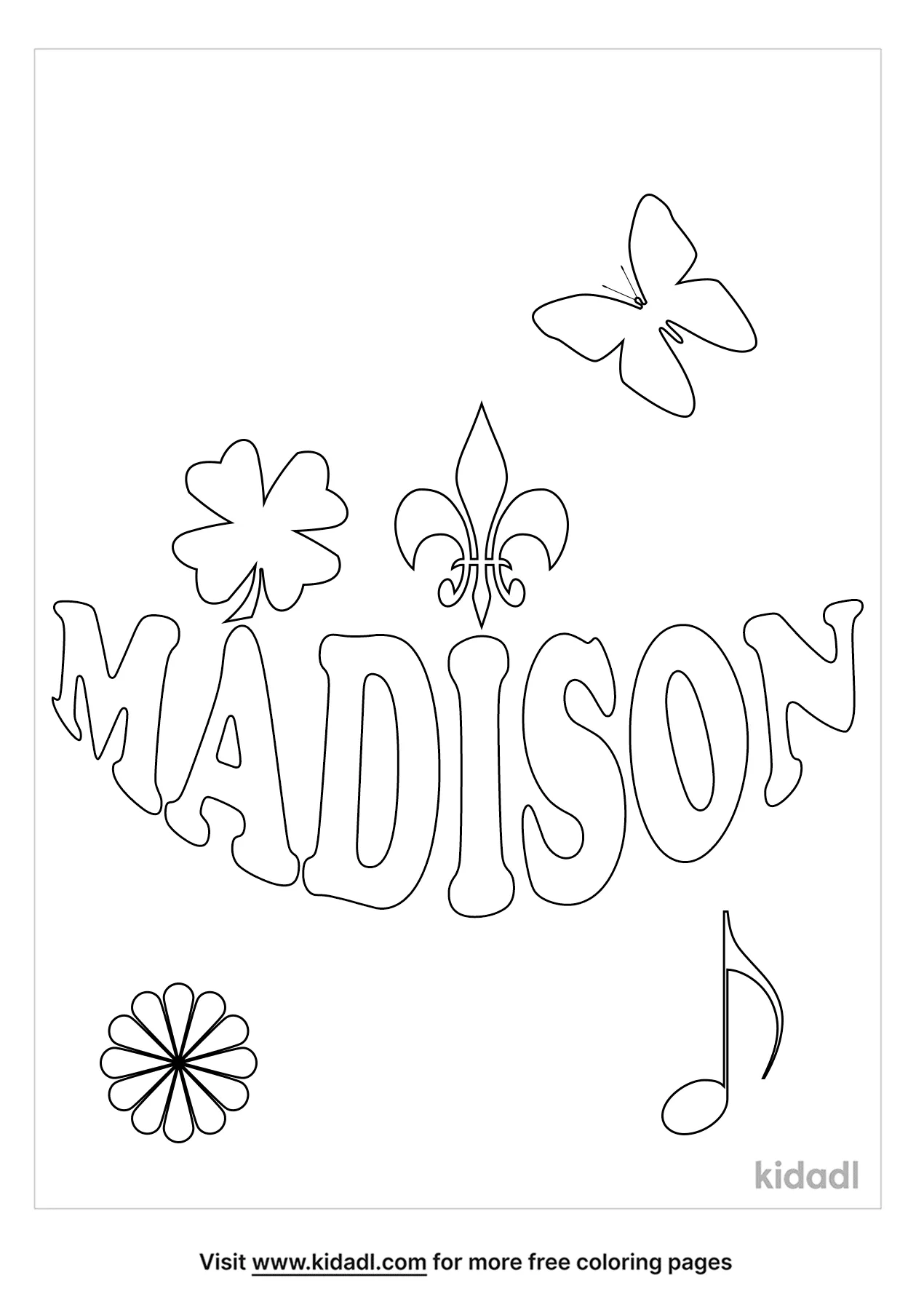 Free madison coloring page coloring page printables