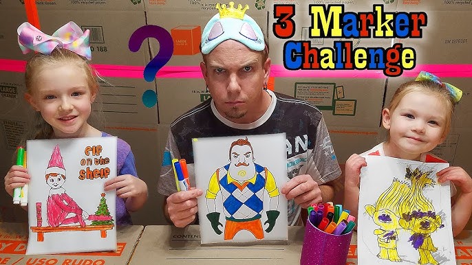 Arker challenge trinity and adison coloring pages