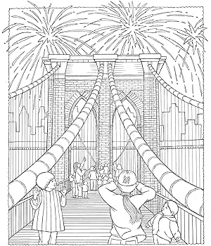New york for kids big apple sites to color dover coloring books patricia j wynne books