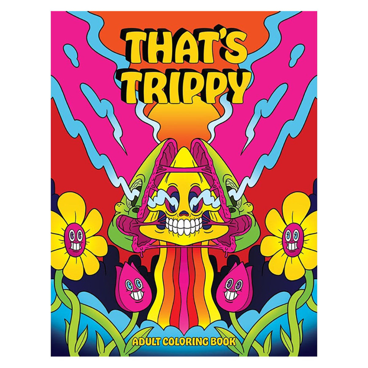 Wood rocket thats trippy adult coloring book
