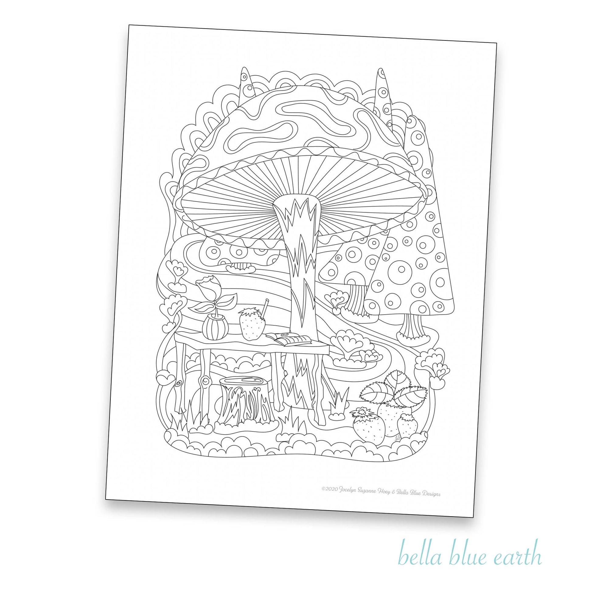 Coloring book download and print at home