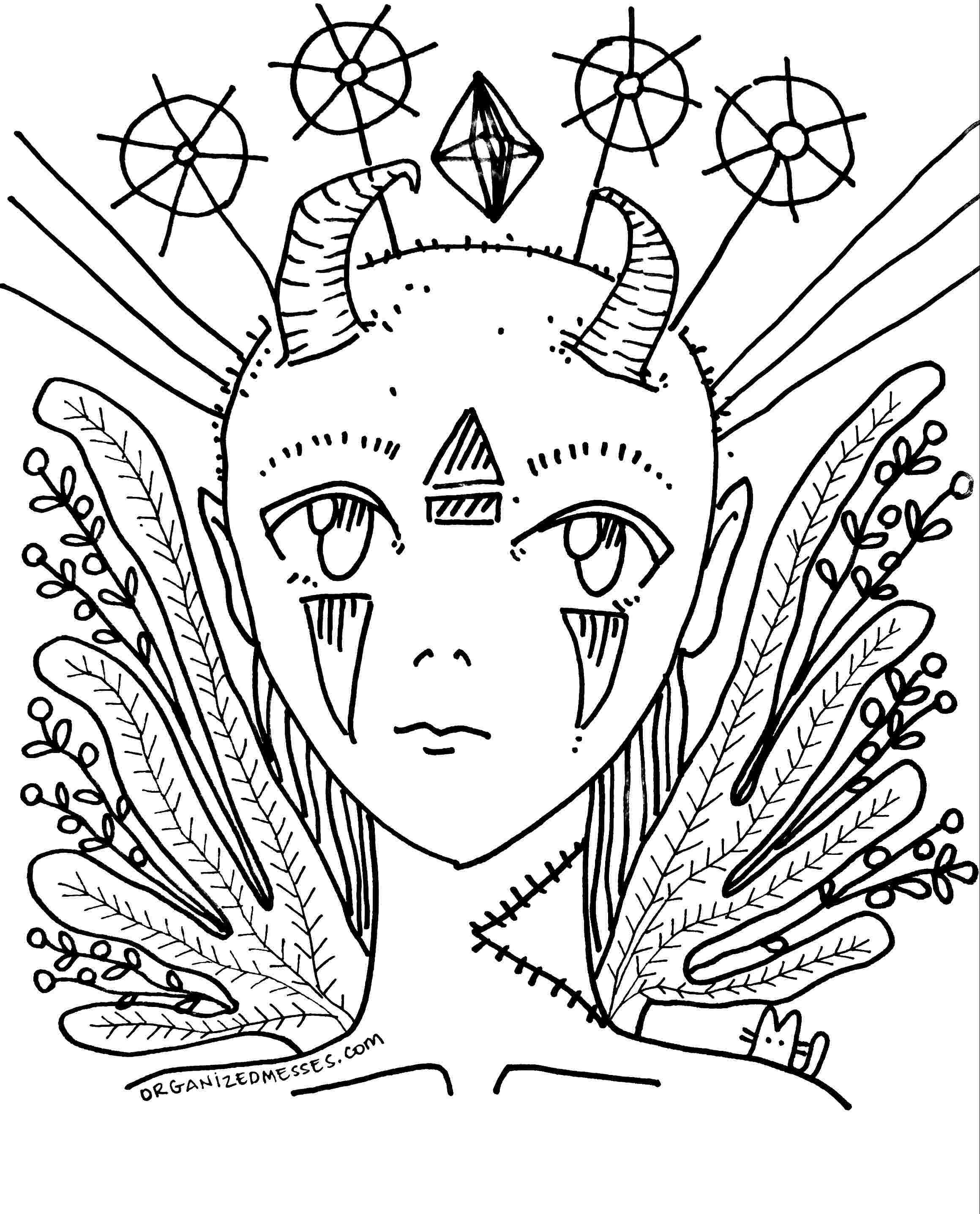 Coloring pages printables â organized messes