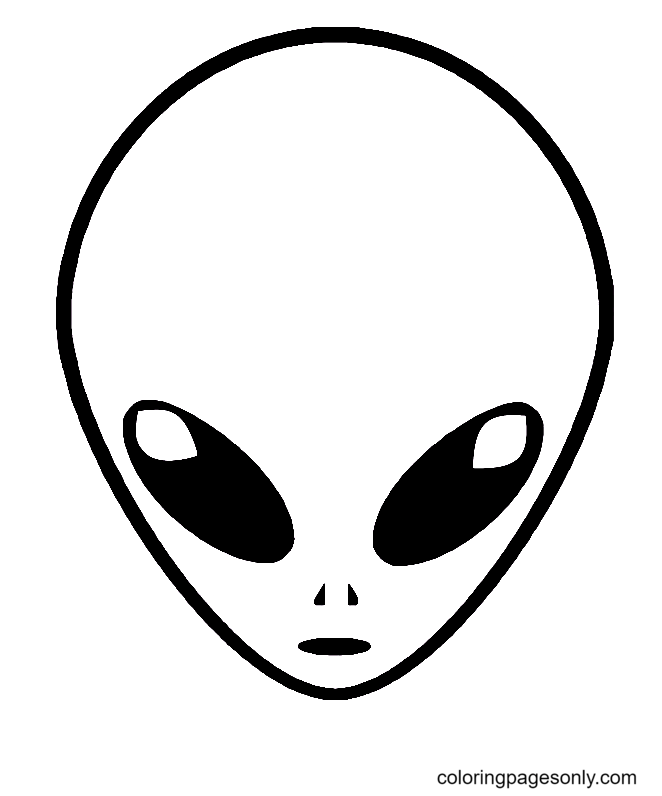 Alien coloring pages printable for free download