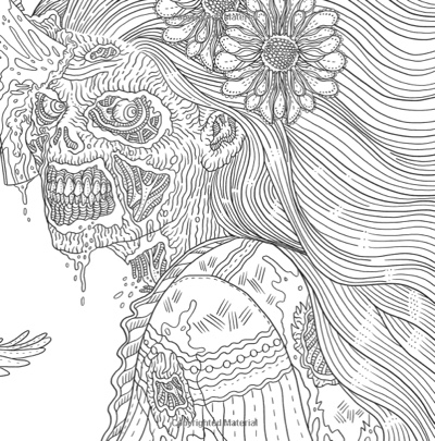 Best halloween coloring books for adults