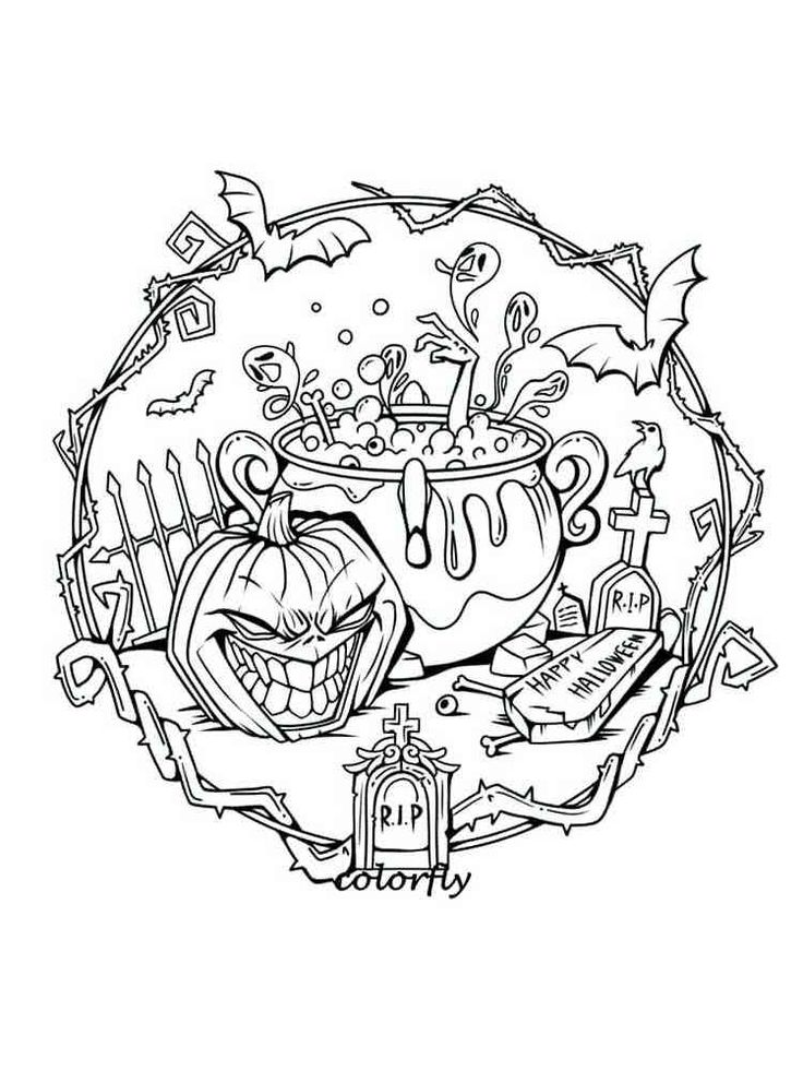 Halloween coloring pages for adults witch coloring pages halloween coloring halloween coloring book