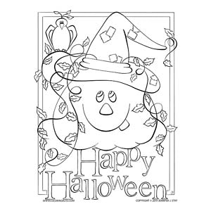Coloring pages for halloween