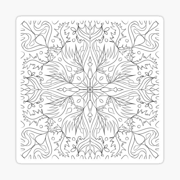 Psychedelic coloring pages gifts merchandise for sale