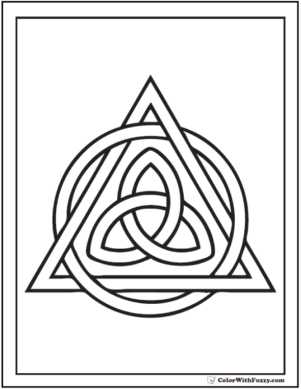 Celtic coloring pages â irish scottish gaelic kids adults pdf