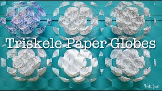 Hattifant original triskele paper globe