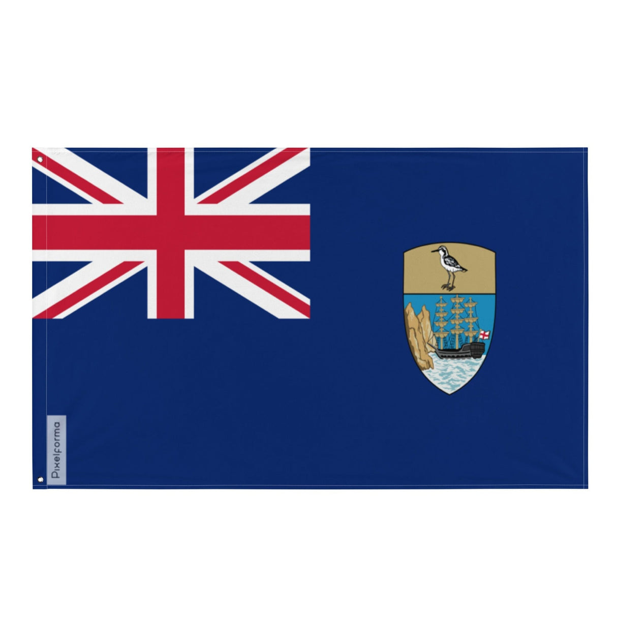 Flag of saint helena ascension â