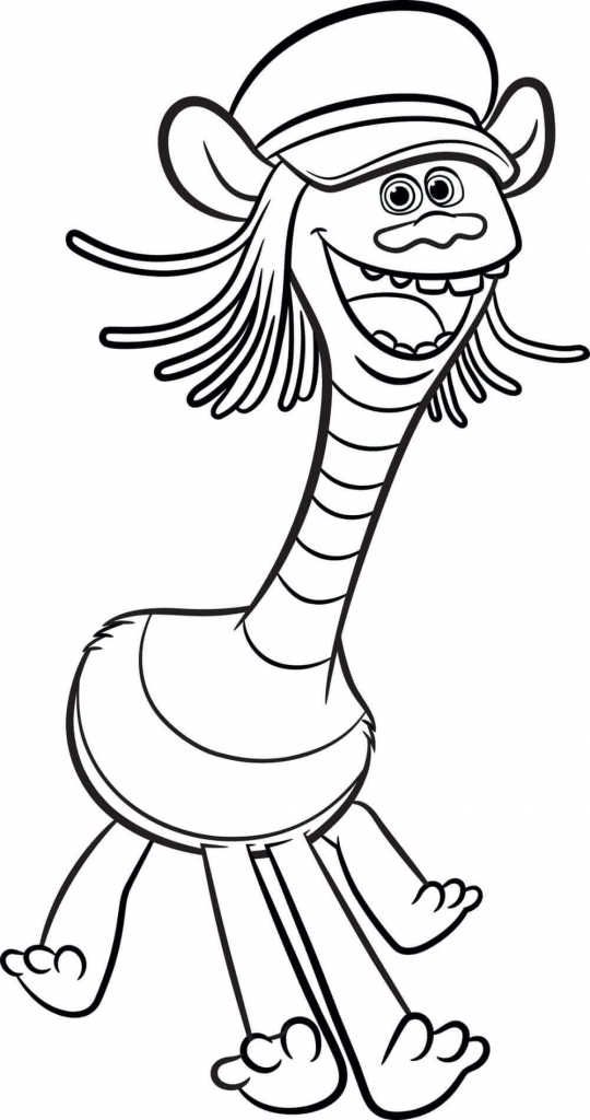 Printable trolls coloring pages pdf
