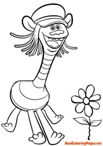 Trolls coloring pages