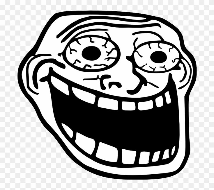 Find hd troll face transparent face