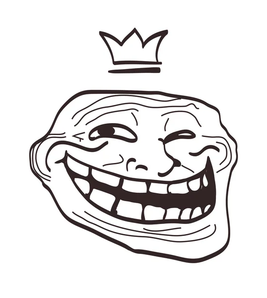 Troll face vector images