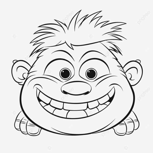 Disney figuren malvorlagen trolle baby malvorlagen umriss skizze zeichnung vektor troll gesichtszeichnung umriss s trollgesichts troll gesichtsskizze png und vektor zum kostenlosen download