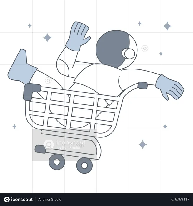 Best empty cart illustration download in png vector format