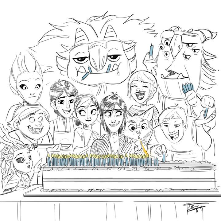 Late happy birthday to hisrdoux rtrollhunters