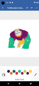 Trollhunters game coloring for android