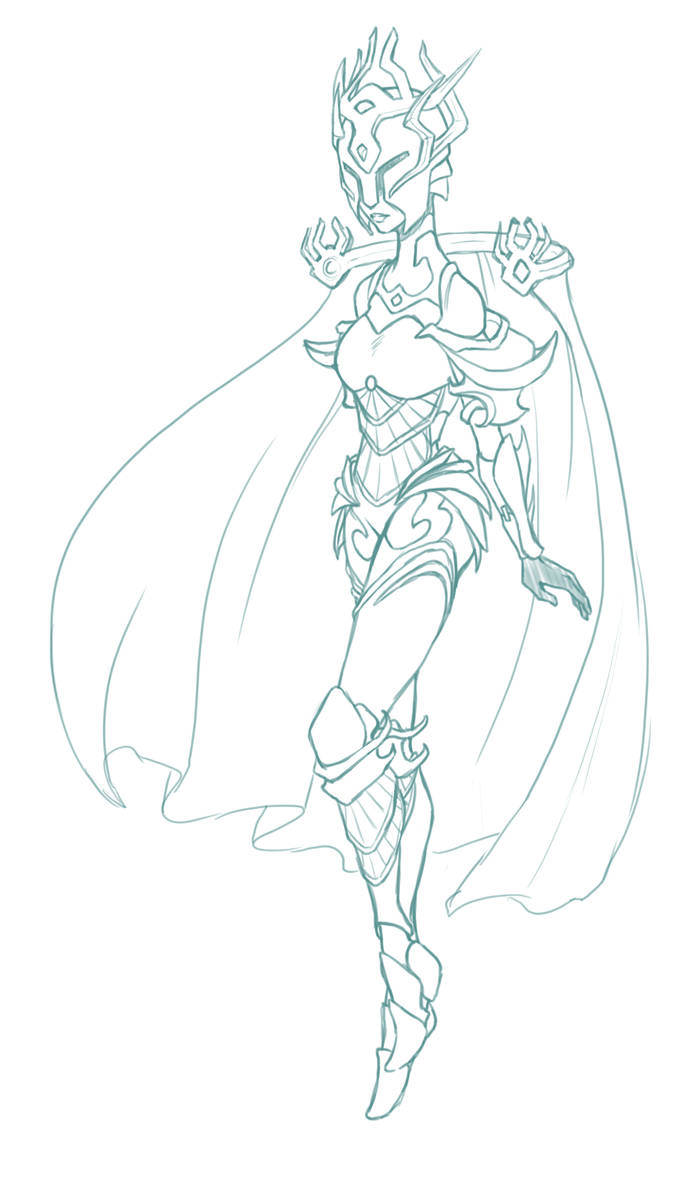 Morgana redesign by squabasaurus on