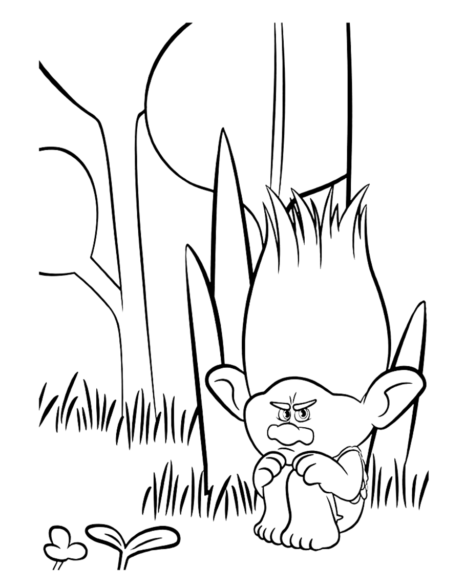 Branche but why is he so sad