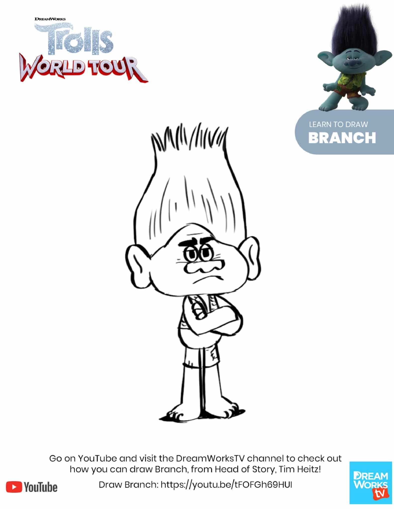 Free printable trolls coloring pages activity sheets zoom backgrounds more crazy adventures in parenting