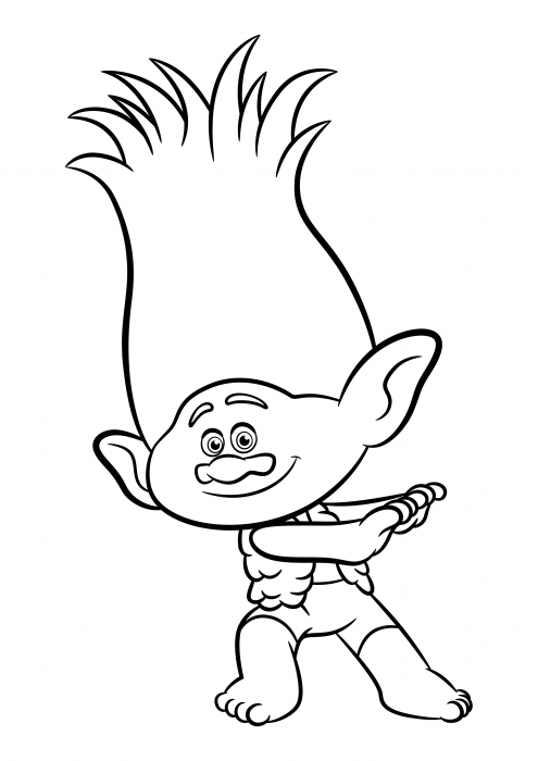 Trolls coloring pages trolls coloring pages