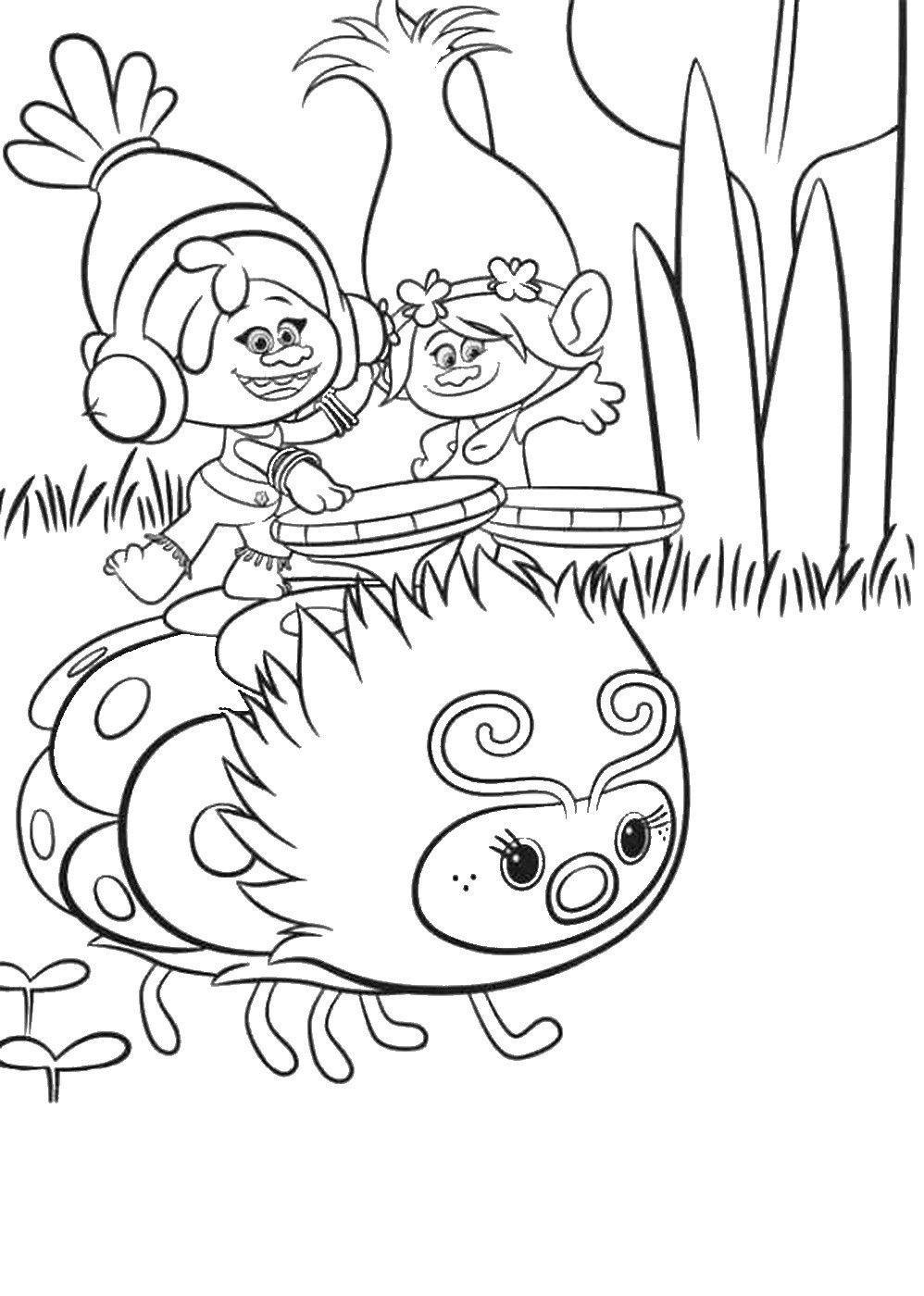 Trolls holiday coloring pages â through the thousand images on