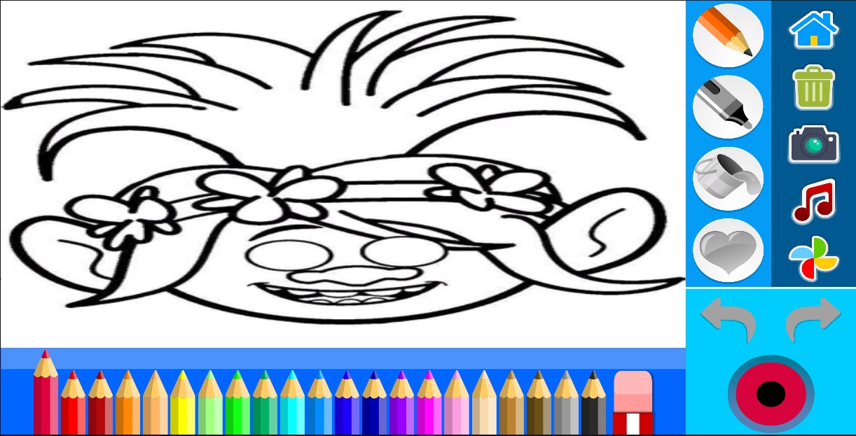 Coloring book trolls â