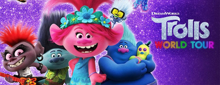 Trolls world tour coloring pages