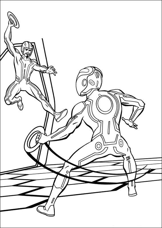 Free printable tron coloring pages for kids tron pãginas para colorear dibujos faciles para dibujar