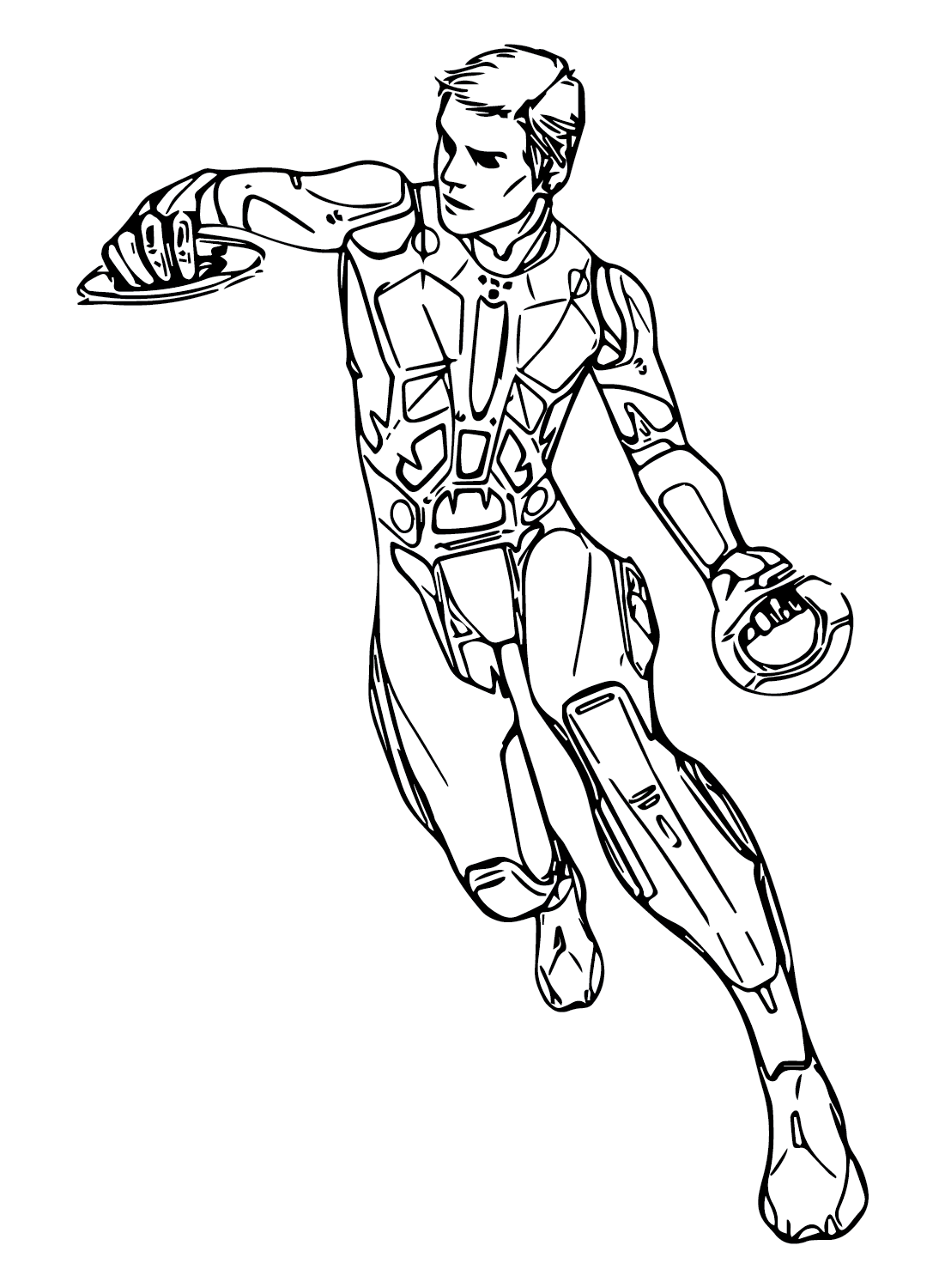 Tron coloring pages printable for free download