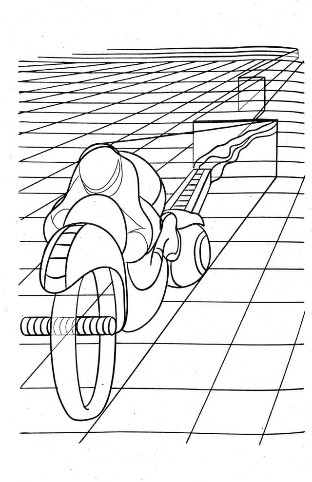 Some interesting coloring pages i found in my kids new coloring book r tron