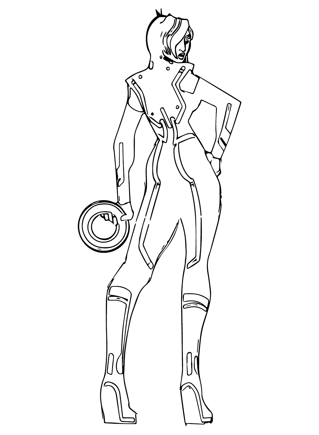 Tron coloring pages printable for free download