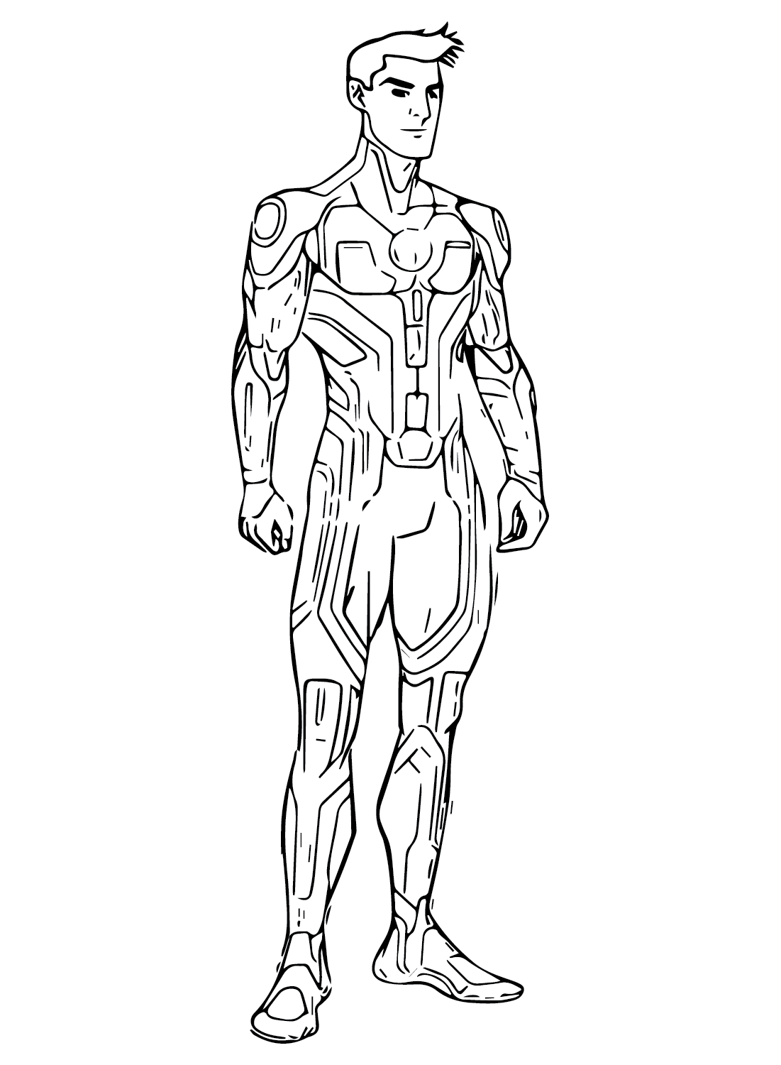 Tron coloring pages printable for free download