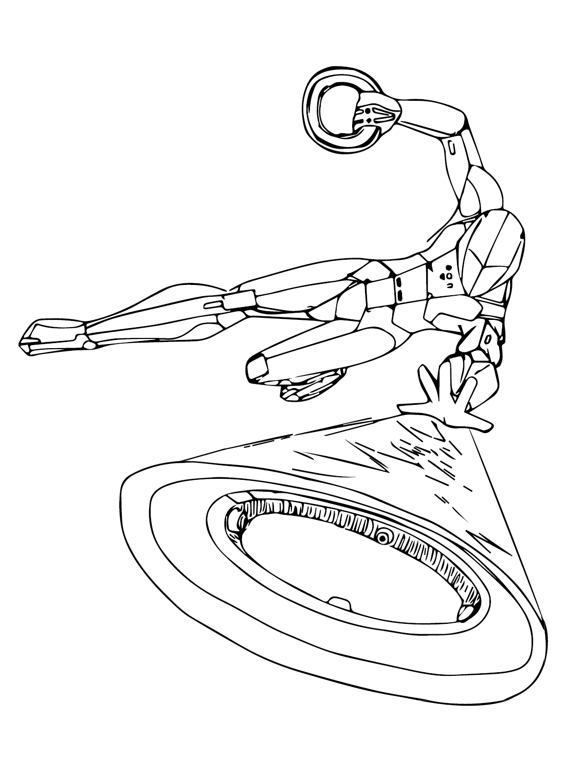 Tron coloring pages printable for free download