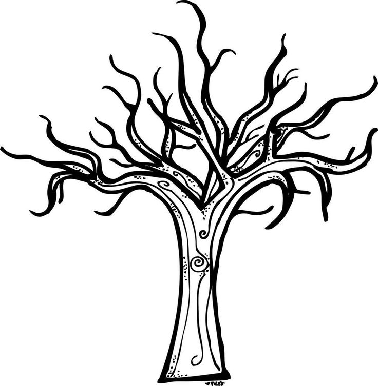 Bare tree coloring page printable tree coloring page coloring pag coloring book pag