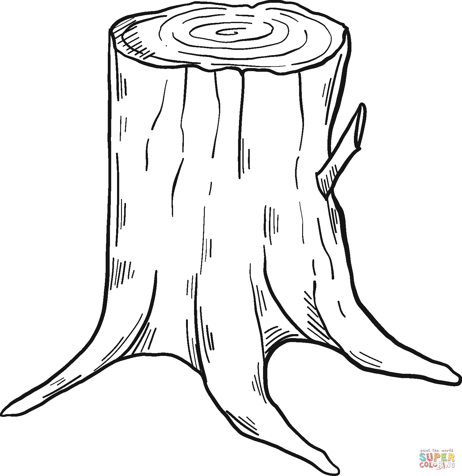Dibujo de tocãn de ãrbol para colorear dibujos para colorear imprimir gratis