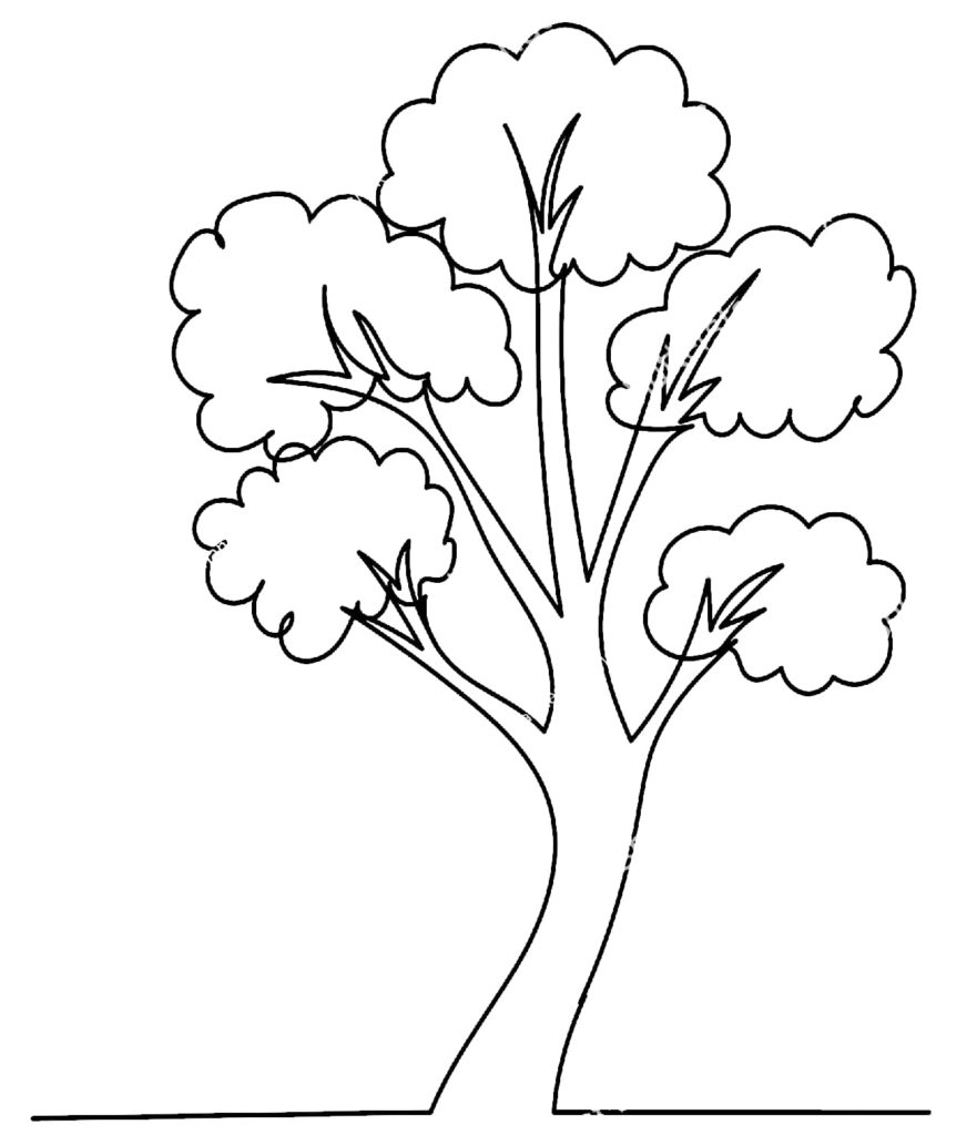 Trees coloring pages printable coloring pages for kids