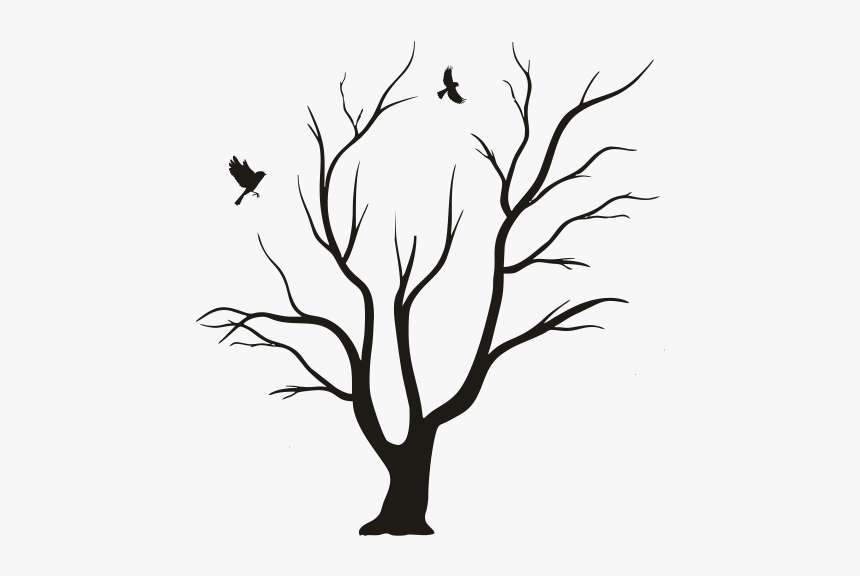 Arbol sin hojas para pintar