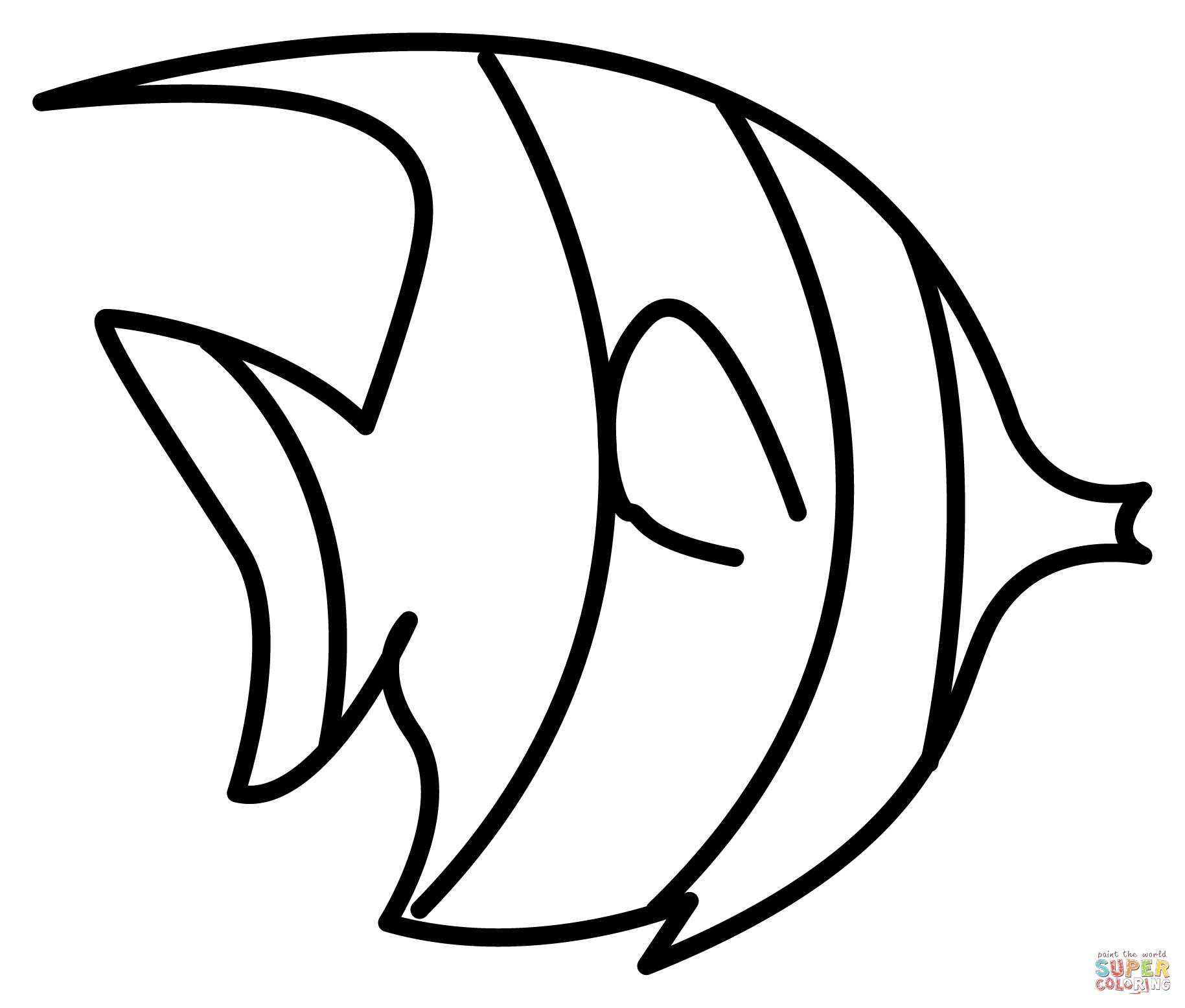 Tropical fish emoji coloring page free printable coloring pages
