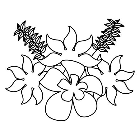 Hawaiian flower coloring pages stock illustrations cliparts and royalty free hawaiian flower coloring pages vectors