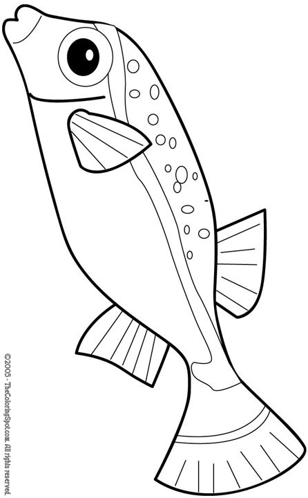 Fish coloring page audio stories for kids free coloring pages colouring printables