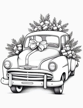 Christmas coloring page images â browse photos vectors and video